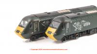 TT3023TXSM Hornby Class 43 HST Train Pack GWR Green - Era 11 (Sound Fitted)